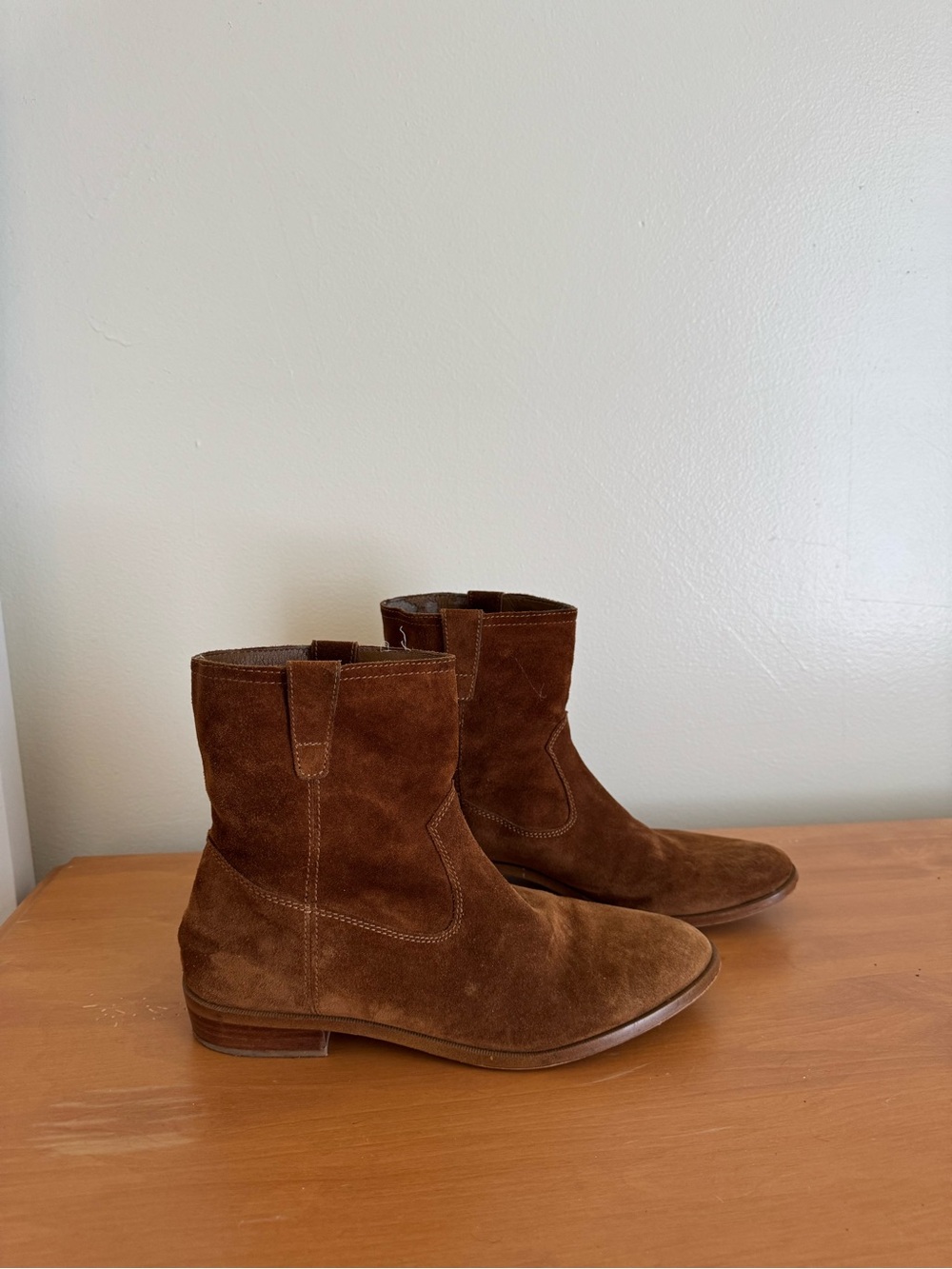 Rebecca Minkoff Brown Suede Ankle Boots